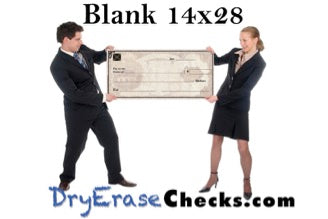 Where Can I Buy a Big Blank Check?